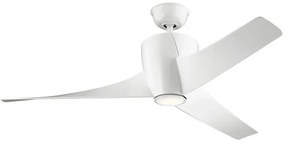 Ανεμιστήρας Οροφής 69,9W Φωτιστικό LED 10W Τηλεχειριστήριο Phree Elstead Lighting-KLF-PHREE-56-WHT-Λευκό KLF-PHREE-56-WHT