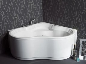 Sanitec Carla 140x140 - Γωνιακή Μπανιέρα - Χωρίς, Χωρίς, Χωρίς, Χωρίς