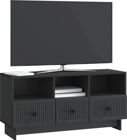 VidaXL Ντουλάπι TV Μαύρο 102 x 34,5 x 50 εκ. Επεξεργασμένο Ξύλο