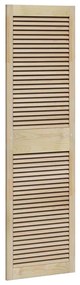 vidaXL Πόρτα Ντουλάπας με πόρτα 2 pcs Φυσικό 140.5 x 2.1 x 49.5 cm