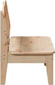 Καρέκλα κήπου vidaXL 60x52,5x72 cm Πεύκο μασίφ ξύλο