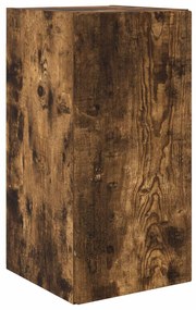 vidaXL 2 pcs Καπνιστό Δρύς