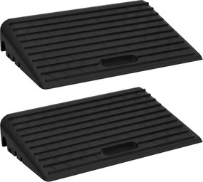 vidaXL Ράμπες Πεζοδρομίου 2 τεμ. 50 x 30 x 11 εκ. από Καουτσούκ