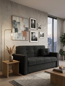Καναπές - κρεβάτι Viva Lux II-Ανθρακί