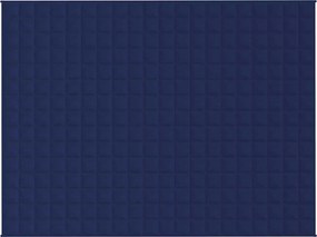 vidaXL Κουβέρτα Βαρύτητας Μπλε 150 x 200 εκ. 7 κ. Υφασμάτινη