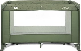 BABY COT CARINA 1 LAYER OIL GREEN STARS