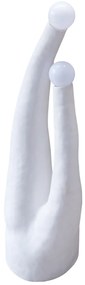 ΔΙΑΚΟΣΜΗΤΙΚΟ ΦΩΤΙΣΤΙΚΟ ΔΑΠΕΔΟΥ TUSKEN HM4702.02 FIBER CEMENT-ΛΕΥΚΟ 50x43x145Υεκ - 0535734 - HM4702.02