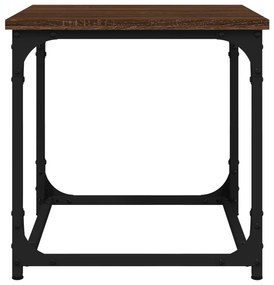 vidaXL Βοηθητικό Τραπέζι Καφέ Δρυς 40x40x40 εκ. Επεξεργασμένο Ξύλο