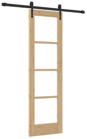 vidaXL Συρόμενη Πόρτα  με Σετ Hardware 'ORKDAL'61x198.5 εκ.