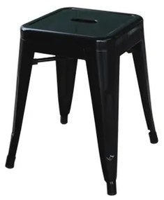 Σκαμπώ RELIX Μέταλλο Μαύρο 39x39 H.45cm