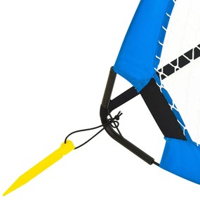 vidaXL Παιδικά Τέρματα Ποδοσφαίρου 2 τεμ. 75,5x46x48 εκ. &amp; Τσάντα