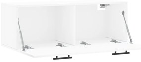 vidaXL Ντουλάπι Τοίχου Λευκό 100x36,5x35 εκ. από Επεξεργασμένο Ξύλο
