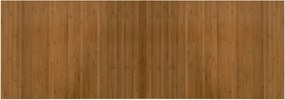 vidaXL Χαλί Ορθογώνιο Καφέ 70 x 200 εκ. Μπαμπού