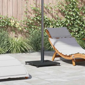 vidaXL Εξωτερική βάση ομπρέλας Μαύρο 45 x 45 x 31 εκ. Ατσάλι