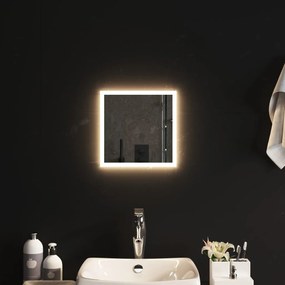 Καθρέφτης Μπάνιου με LED 30x30 εκ.