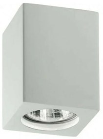 Φωτιστικό Οροφής - Σποτ Space I-SPACE-S-Q1 1xGU10 7x7x9cm White Intec Plaster