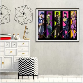 Πόστερ & Κάδρο Jojos Bizarre Adventure AN108 40x50cm Εκτύπωση Πόστερ (χωρίς κάδρο)