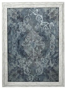 Κάδρο Μοτίβο RAM210 Μπλε 90x60cm Espiel Κάθετοι Wood