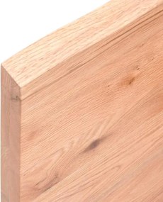 vidaXL Πάγκος Μπάνιου Αν. Καφέ 60x50x(2-4) εκ. Επεξεργ. Μασίφ Ξύλο