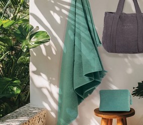 ΠΕΤΣΕΤΑ ΘΑΛΑΣΣΗΣ STAY SALTY 90X170 TEAL - Nef-Nef Homeware