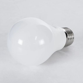 GloboStar® 60046 Λάμπα LED E27 A60 Γλόμπος 10W 970lm 260° AC 220-240V IP20 Φ6 x Υ11cm Φυσικό Λευκό 4500K Dimmable - 3 Years Warranty