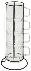 Κούπες 300ml Με Σταντ (Σετ 4τμχ) S-D Mia 196448