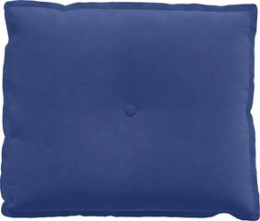 vidaXL Μαξιλάρι Πλάτης Μπλε Αστυνομίας 60 x 50 x 19 cm