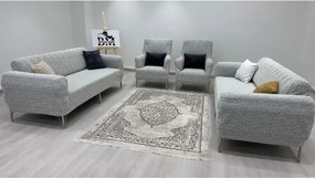 Stewehome σετ καλύμματα καναπέ με σχέδιο φύλλου 180x230 cm