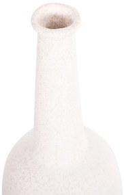 ΕΠΙΤΡΑΠΕΖΙΟ ΚΕΡΑΜΙΚΟ ΔΙΑΚΟΣΜΗΤΙΚΟ ELENDIL HM4592.01 ΥΠΟΛΕΥΚΟ ΚΡΥΣΤΑΛΛΙΚΟ Φ10x30Υ εκ