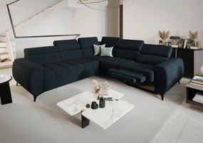 Γωνιακός καναπές Calyra II Relax-Ανθρακί-Δεξιά