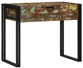 vidaXL Τραπέζι Μακιγιάζ 90x50x75 εκ Μασίφ Ξύλο Ανακυκλωμένο