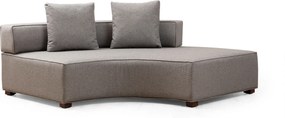 Corner Sofa Gondol-2 (CHL-SOL-CHL-SAĞ) - Grey Grey