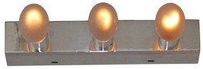 Φωτιστικό Τοίχου - Απλίκα 77-3208 MB540-3 Tube Chrome Homelighting Metal