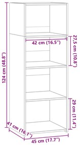 ΝΤΟΥΛΑΠΙ ΜΑΥΡΟ 45X41X124 ΕΚ. ΑΠΟ ΕΠΕΞΕΡΓΑΣΜΕΝΟ ΞΥΛΟ 846391