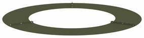 vidaXL Φλατ Δαχτυλίδια Δέντρων 5 pcs Λαδί Ø30 / 60 εκ. Ατσάλι
