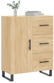 vidaXL Ντουλάπι Sonoma Δρυς 69,5 x 34 x 90 εκ. από Επεξεργασμένο Ξύλο