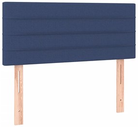 ΚΡΕΒΑΤΙ BOXSPRING ΜΕ ΣΤΡΩΜΑ ΜΠΛΕ 80X200 ΕΚ. ΥΦΑΣΜΑΤΙΝΟ 3140095