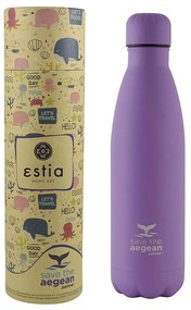 Θερμός Save The Aegean Purple Matte 750ml Estia 01-9830