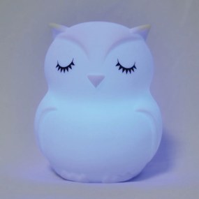 Παιδικό φωτιστικό με ηχείο Bluetooth Muvit Owl