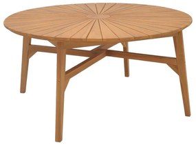 Τραπέζι Colen teak ξύλο σε φυσική απόχρωση Φ150x75εκ 150x150x75 εκ.