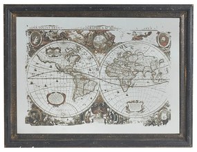 Artekko Sleut Πίνακας Διακοσμητικός "World" (106x5x79)cm Artekko 36130