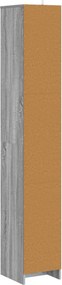 vidaXL Ντουλάπι Μπάνιου Γκρι Sonoma 30 x 33 x 190 εκ.