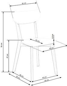 BUGGI chair DIOMMI V-PL-N-BUGGI