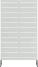 vidaXL Οθόνη Ιδιωτικότητας Γκρι 100 x 50 x 180 εκ. Ατσάλι