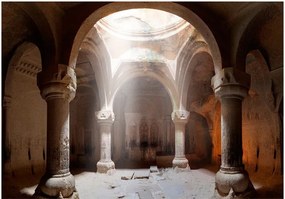 Αυτοκόλλητη φωτοταπετσαρία - Old Temple - 343x245