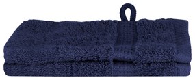 vidaXL Πετσέτες 2 pcs Ναυτικό μπλε 15 x 21 cm Βαμβάκι