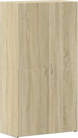vidaXL Αρχειοθήκη Sonoma Δρυς 60x32x115 εκ. από Επεξεργασμένο Ξύλο