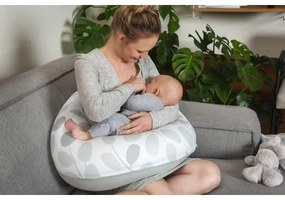 Μαξιλάρι θηλασμού “BUDDY LEAVES AQUA GREEN” Doomoo