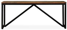 vidaXL Πάγκος 110 x 35 x 45 εκ. από Μασίφ Ανακυκλωμένο Ξύλο