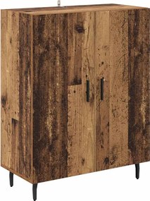 vidaXL Highboard 2 pcs Παλιό Ξύλο Επεξεργασμένο ξύλο